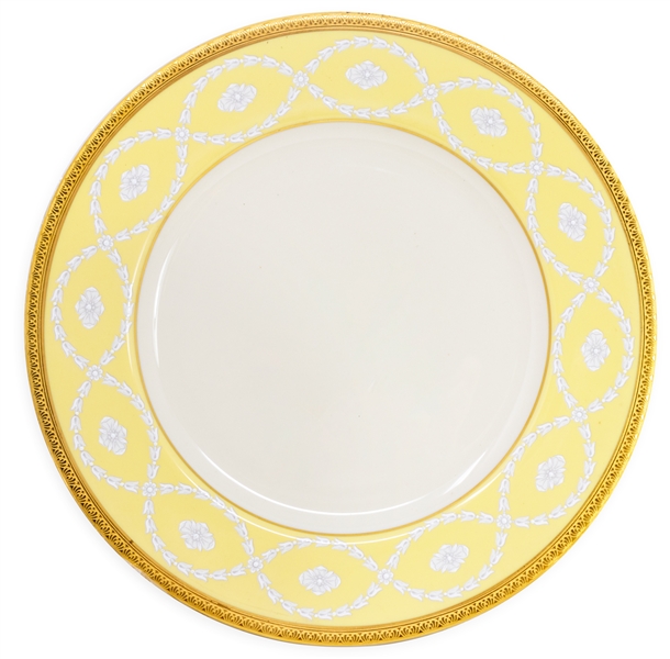 Bill Clinton White House China Dinner Fish Plate to Honor the 200th Anniversary of the White House